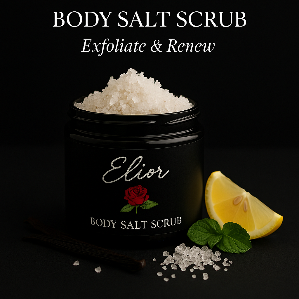 Body salt scrub